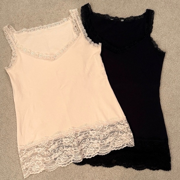 Sundance Tops - Sundance Elan Lace Tank Tops